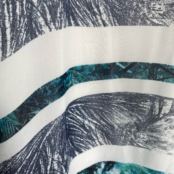 Mado et les Autres Sleeveless Navy Blue Print Dress New with Tags - Picture 6 of 6